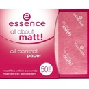 Ostatní kosmetické pomůcky Essence papírky proti mastnotě All About Matt! Oil Control Paper 50 ks