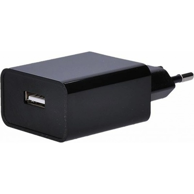 Solight USB nabíjecí adaptér, 1x USB, 2400mA, AC 230V, černý DC47