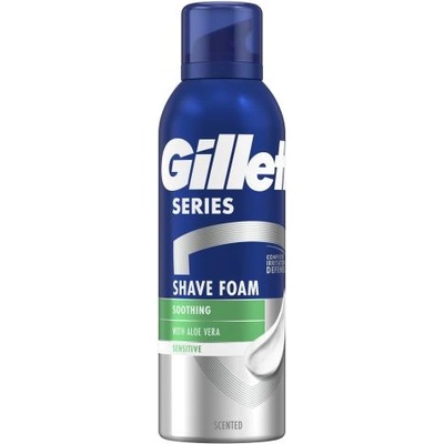 Gillette Series Sensitive пяна за бръснене за чувствителна кожа 200 ml за мъже