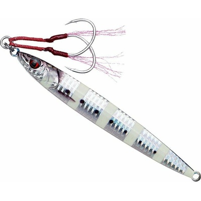Savage Gear Slim Jig Minnow 100g 15cm Zebra Glow