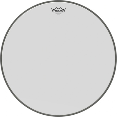 Remo 20" Ambassador Smooth White