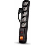 HSK Data Power strip ACAR F5 IEC 3 m Black W0087