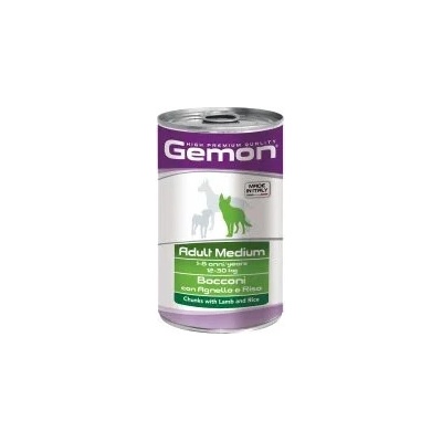 Gemona Adult Dog HP Medium kúsky jahňacie s ryžou 1250 g