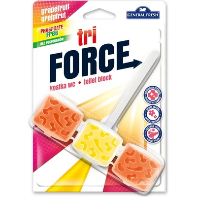General Fresh Tri Force WC košík grapefruit 45g