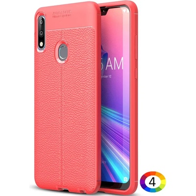 ASUS Zenfone Max Pro (M2) ZB631KL Удароустойчив Litchi Skin Калъф и Протектор