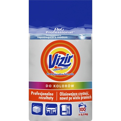 Vizir Color prášok na farebnú bielizeň 5,5 kg