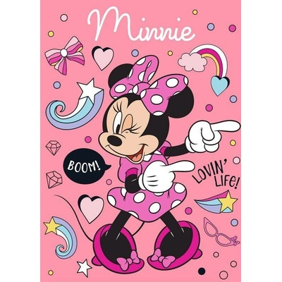 Faro Deka dětská Minnie růžová flecee