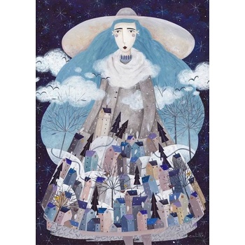 Image 1 of D-Toys - Puzzle Andrea Kürti: Winter - 1 000 piese