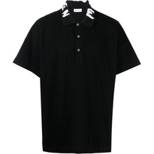 Alexander McQueen Graffiti Collar polo tričko