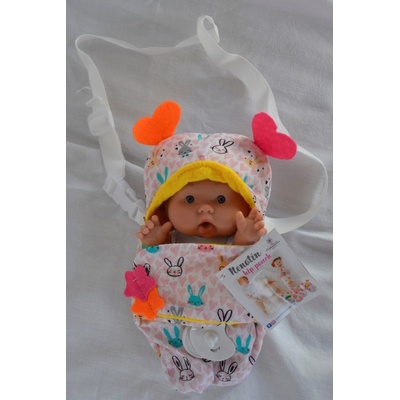 Marina & Pau Nenotin Vendy ve žluté přenosné taštičce Nenotin Hip Pouch 21 cm