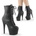 Pleaser USA Pleaser Adore-1020 Blk Faux Leather/Blk Matte 36