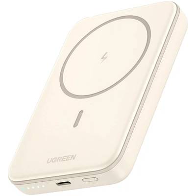 UGREEN Power Bank 10000mAh, 20W Wireless MagSafe, бял (25208)