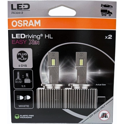Osram LEDriving HL EASY D1S 40W 12V/24V 66140DWESY-2HB 6500K 2ks
