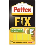 Pattex Самозалепваща лента, двустранна, отстраняваща се, 20 x 40 mm, HENKEL "Pattex Fix" 1486128 (1486128)