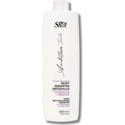 Shot Ambition Tech Reset Anti Yellowing Shampoo šampón proti nežiadúcim odleskom 1000 ml