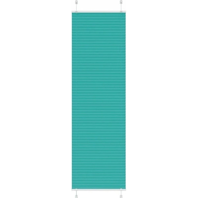 VidaXL Roleta plisé Zelená 55 x 200 cm Benzínová