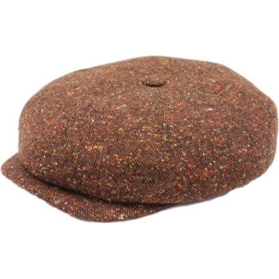 Fiebig Headwear since 1903 tvídová bekovka Hatteras hnědá