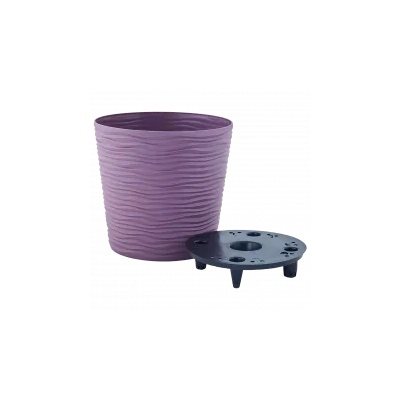 HORECANO Саксия Фюжън ниска с дренаж d16/14, 5см. микс цветове (115087)