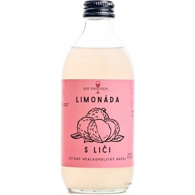 Mr Drinks Liči Limonáda 330 ml