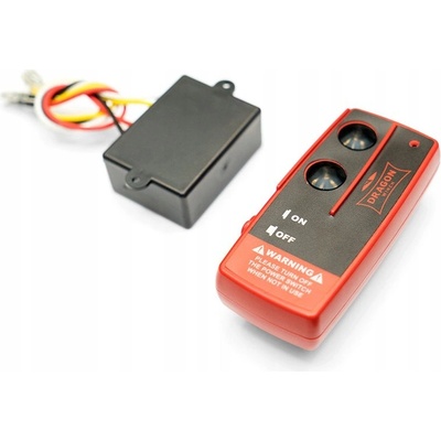 Bezdrátové dálkové ovládání k navijáku Dragon Winch 12V, dosah 30 m + baterie – Zboží Mobilmania