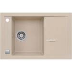 Alveus Композитна мивка Alveus Formic 30 Pebble, метално бежова, 76x50 см (1108028) Мивка за вграждане