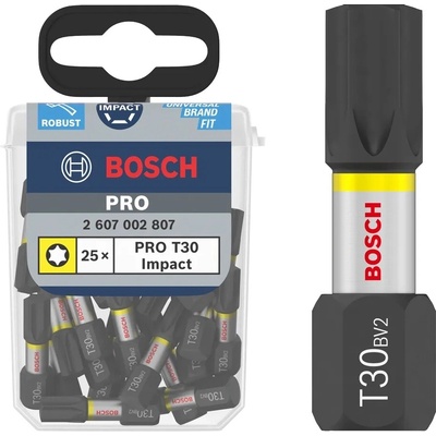 BOSCH Sada Impact T30 25 mm, 25 ks 2607002807