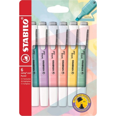 Stabilo swing cool Pastel 6S ST027568