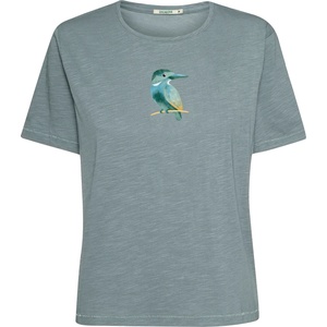 GreenBomb Дамска тениска GreenBomb Bird Look Nova T-shirt - Fogstone - размер XS (916-7656-0111)