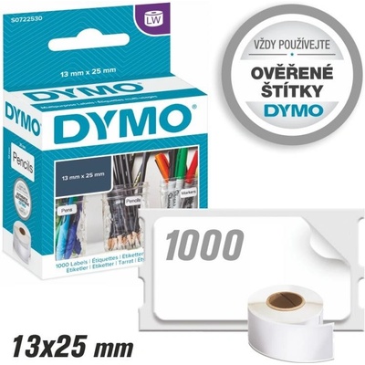 Štítky Dymo LW Standard - nepermanentní, 13x25 (11353) 1000ks