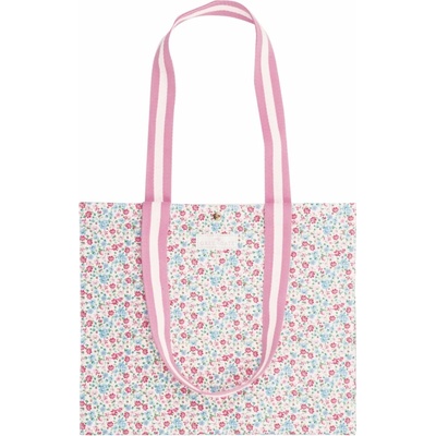 Green Gate Taška Shopper Louisa White růžová