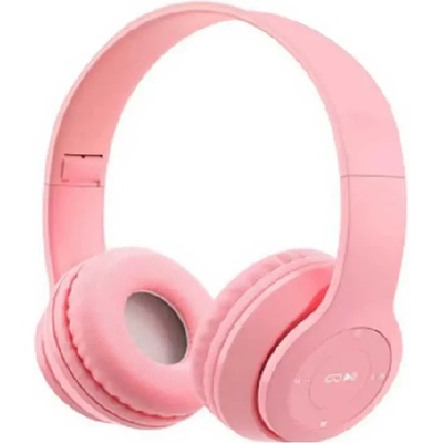 iDance Детски Bluetooth слушалки, розови - iDance