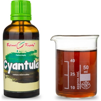 Bylinné kapky Cyantula TCM Pavlové bylinné kvapky tinktúra 50 ml