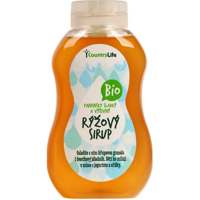 Country Life Sirup ryžový Bio 900 ml