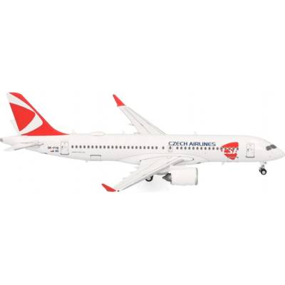 Herpa A220-300 BD-500-1A11 CSA Czech Airlines 2019 Colors 1:400