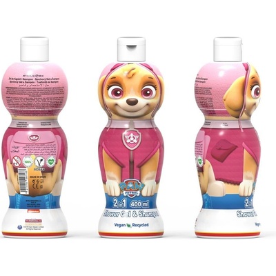 3D Tlapková Patrola sprchový gel 400 ml