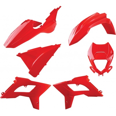Sada plastů POLISPORT restyling Beta Red