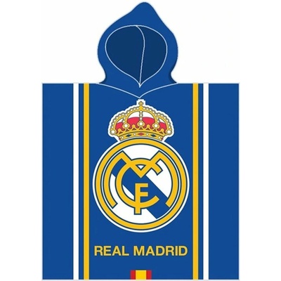 Carbotex dětské pončo 55 x 110 cm Real Madrid Famoso