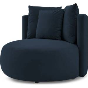 Bobochic Paris Тъмносиньо кадифено кресло Cesar - Bobochic Paris (WT-ROND-1.5--W_1 P908)
