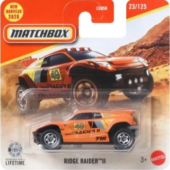 Mattel Моделче количка Matchbox: Ridge Raider II (JHN52)