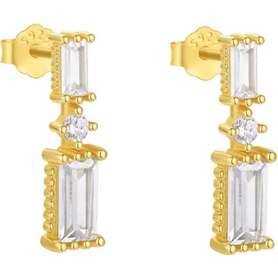Olivie Stříbrné minimalistické náušnice 8651