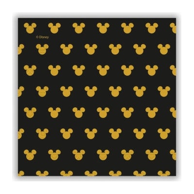 Procos Papírové ubrousky Mickey Gold 33x33cm 20ks
