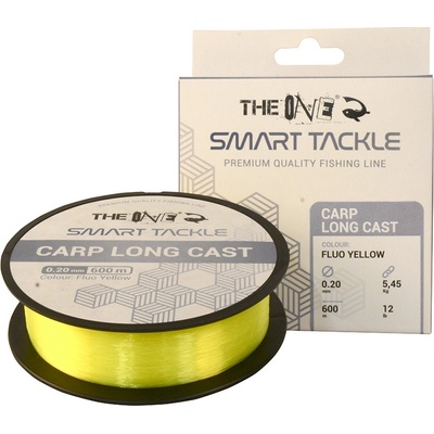 THE ONE CARP LONG CAST FLUO YELLOW Fluo Yellow 600 m 0,20 mm 5,45 kg