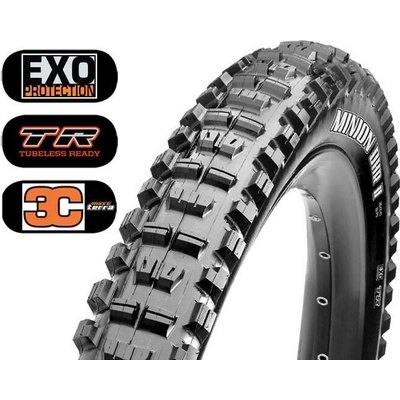 Maxxis MINION DHR II 27.5x2.40WT, 3CT/EXO/TR, kevlar, MTB Možnost: 27.5X2.80