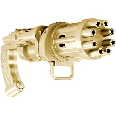 Pistole na bublifuk Bubble gun zlatá