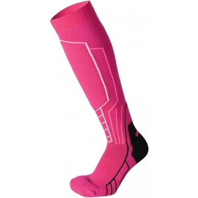 Mico Medium Weight Warm Control Ski Woman Socks fucsia