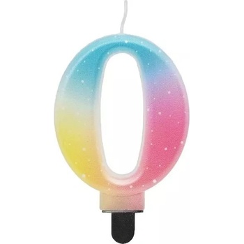 Godan Красота и чар: Свещ цифра, пастелен дъга - 0 (sf-opa0)