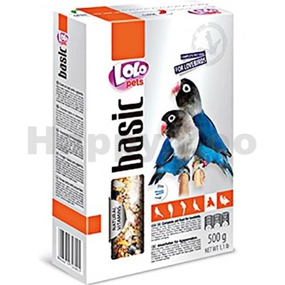 Lolo pets Basic Agapornis 0,5 kg