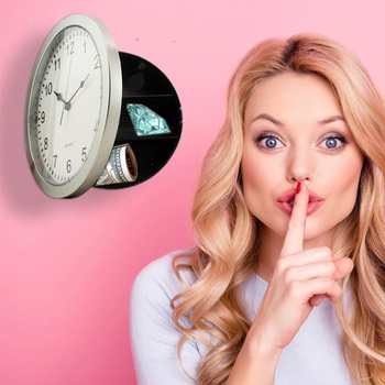 Winkee Стенен Часовник - Сейф