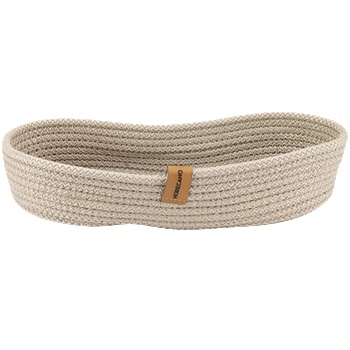 Image 1 of Horecano HORECANO-Плетен панер ОВАЛ 30x13xh6cm БЕЖОВ (HC-24710) (YUV. 106-B) (0124710)