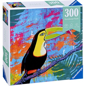 Ravensburger Пъзел Ravensburger от 300 части - Вълшебен тукан (12000771)